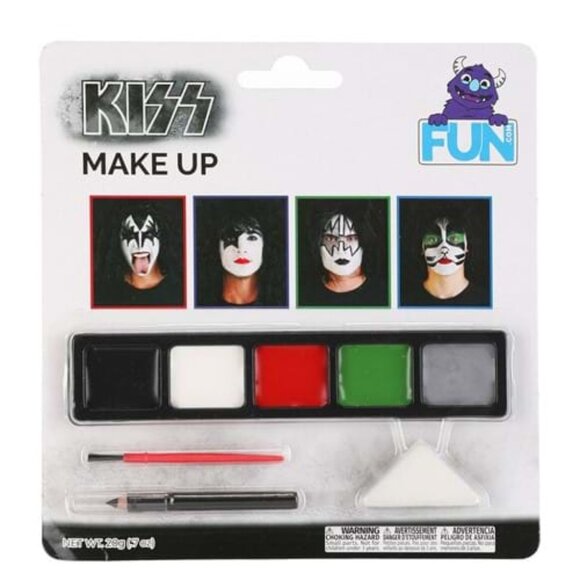Fun.com Other - NEW [Fun.com] KISS Band Rocker Halloween Costume Makeup Kit w/ 5 colors!